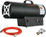 Fuxtec Βιομηχανικό Αερόθερμο Αερίου 50kW
