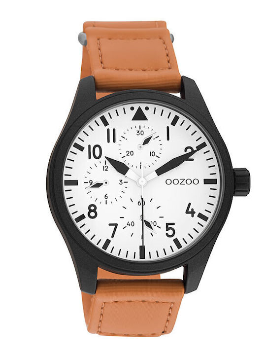 Oozoo Timepieces Ανδρικό Ρολόι 42mm Χρονογράφος...