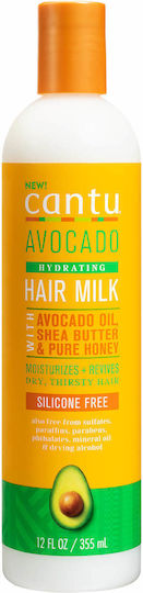 Cantu Avocado Hydrating Hair Milk Loțiune de Păr împotriva Uscăciunii Scalpului 355ml