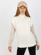 Factory Price Women's Sleeveless Sweater White