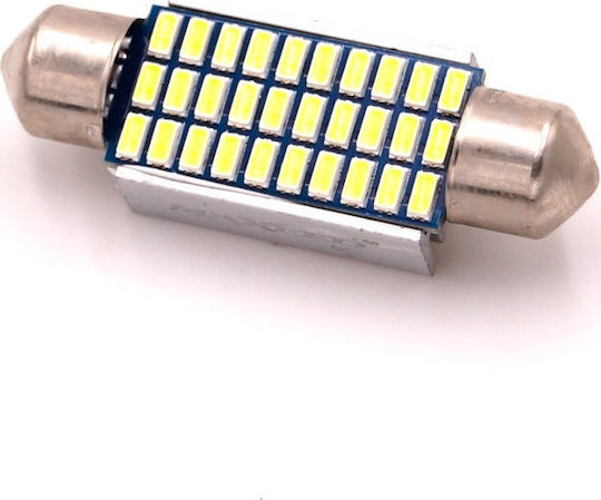 Maxeed Lamps Car 41mm 30 SMD Canbus LED 6500K Cold White 1pcs