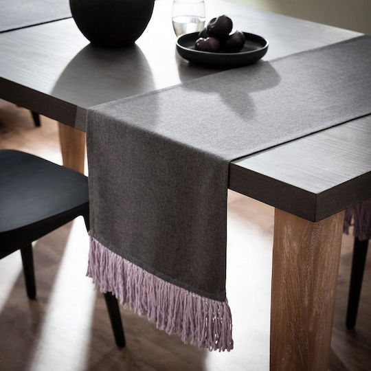 Gofis Home Runner Knitted Cersei 14 Carbon Black 40x160cm