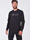 Clever Men's Sweatshirt Black