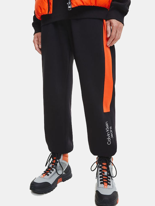 Calvin Klein Jogginghose mit Gummizug Schwarz