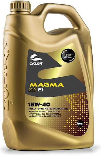 Cyclon Magma F1 Συνθετικό Λάδι Αυτοκινήτου 15W-40 5lt