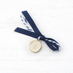 Parisis Christening Charm Pin Blue 50pcs