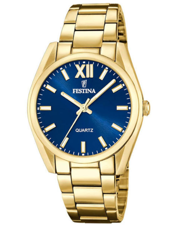 Festina Boyfriend Ceas de Damă cu Auriu Brățară...