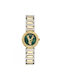 Versace Uhr mit Metallarmband