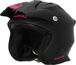 Acerbis Jet Aria Black/Pink Motorradhelm Jet 10...