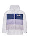 Kids' Quilted Jacket Short with Hood White