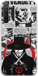 V For Vendetta Realme X3 Flexibles TPU (Transparentes Silikon)