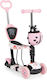 Moni Kinderroller Lollipop 3-Rad mit Sitz Rosa