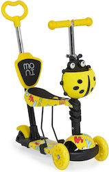 Moni Kinderroller Lollipop 3-Rad mit Sitz Gelb