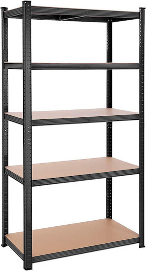 Songmics Raft Dexion 100x50x200cm cu 5 Rafturi Rezistență Totală 600kg