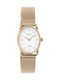 Oozoo Vintage Women's Watch with Pink Gold Metal Bracelet