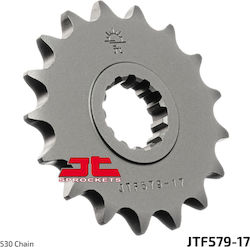 JT Sprockets Γρανάζι Μπροστά 17 Δοντιών για Yamaha FZ1 Fazer / XJR / YZF-R1