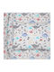 Dimcol Dino Baby Cotton Pillowcase White 35x45cm