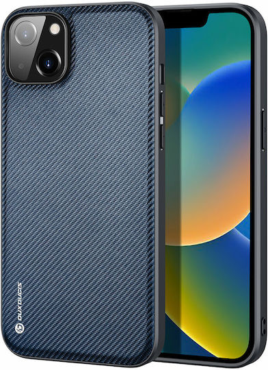 Dux Ducis Fino Back Cover Πλαστικό / Υφασμάτινο Σκούρο Μπλε (iPhone 14 Plus)