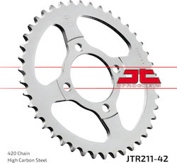 JT Sprockets Rear Sprocket 42 Teeth for Honda GLX 50 JT