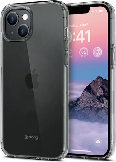Crong Slim 0.8mm Back Cover Σιλικόνης 0.8mm Διάφανο (iPhone 14 Plus)