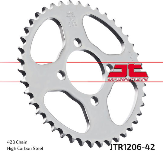 JT Sprockets Hinteres Ritzel 42 Zähne für Honda CBR 125