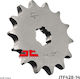 JT Sprockets Vorderes Ritzel 14 Zähne für Suzuki FD 110 Shogun