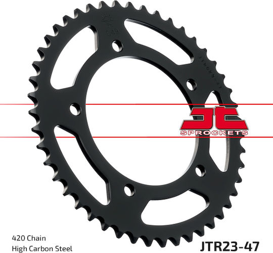 JT Sprockets Γρανάζι Πίσω 47 Δοντιών για Aprilia Tuono