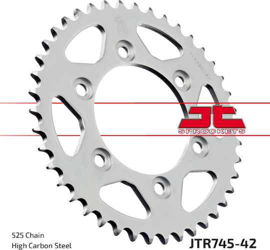JT Sprockets Rear Sprocket 42 Teeth for Ducati Monster