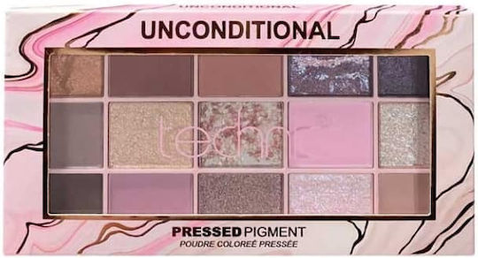 Technic Unconditional Pressed Pigment Παλέτα με Σκιές Ματιών Matte σε Στερεή Μορφή 30gr