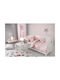Guy Laroche Orin Set Baby Bettlaken Für Krippe Baumwolle Rosa 115x170cm 3Stück