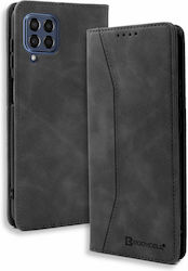 Bodycell PU Leather Wallet Δερματίνης Μαύρο (Galaxy M33)