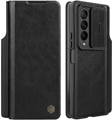 Nillkin Qin Pro Series Книга Изкуствена кожа Че...