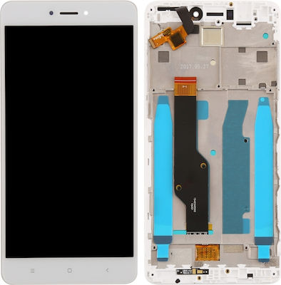 Οθόνη & Frame για Redmi Note 4x (Λευκό)
