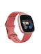 Fitbit Versa 4 Aluminium Αδιάβροχο Smartwatch με Παλμογράφο (Pink Sand/Copper Rose)