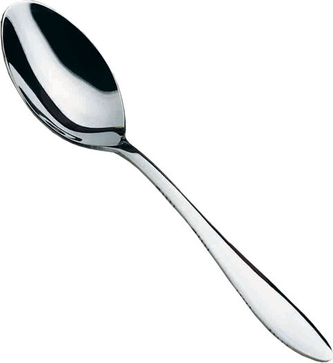 Salvinelli Galileo Spoon Set Coffee / Tea Stainless Silver 13cm 12pcs
