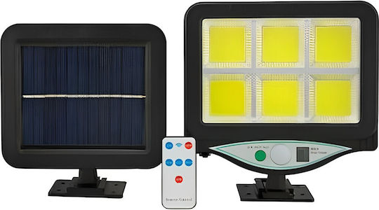 Factory Lampă Solară Stradală 12W 960lm Alb Rece 6000K cu Senzor de Mișcare, Fotocelulă și Telecomandă IP65 9.6bucx12.4bucx4.8buccm