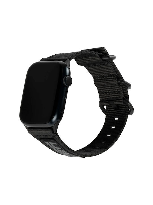 UAG Nato Eco Λουράκι Υφασμάτινο Graphite/Black (Apple Watch 42/44/45mm)