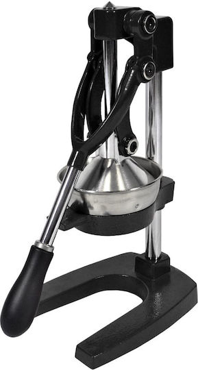 Sidirela Table Press Lemon / Orange / Pomegranate made of Metal in Black Color