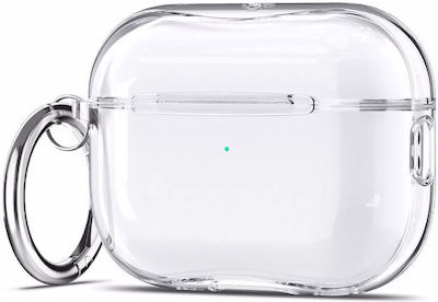 Spigen Ultra Hybrid Plastic / Silicone Case with Keychain Crystal Clear for Apple AirPods Pro