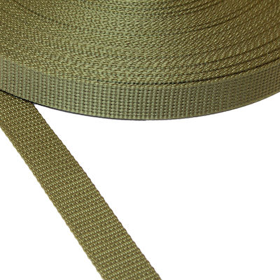 Very Durable Synthetic Hard Strap Khaki Color Width 25 mm Thickness 2.5 mm - 25 Meters