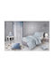 Guy Laroche Orin Set Kids Duvet Cover Single with Pillowcase Cotton Light Blue 165x225cm