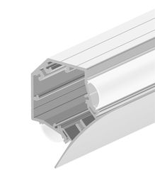 Cubalux Κρεμαστό Προφίλ Αλουμινίου Ταινίας LED 100x7.6x7.6εκ.