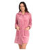 Lydia Creations Winter Women's Fleece Robe Pink