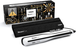 L'Oreal Professionnel Steampod 3.0 Hair Straightener with Steam with Collectible Case & 2 Hair Clippers