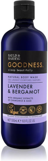 Baylis & Harding Goodness Sleep Gel De Duș Frumos Și Miros De Lavandă 500ml