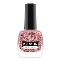 Golden Rose Keratin Glitter Βερνίκι Νυχιών Κόκκ...