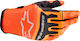 Alpinestars Techstar De vară Bărbătești Mănuși de motocross Portocaliu