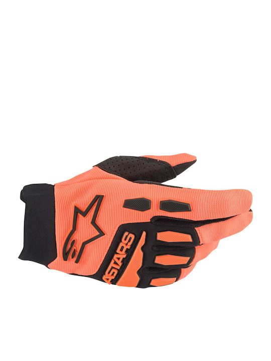 Alpinestars Full Bore Summertime Μotocross Gloves Orange