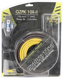 Ground Zero Σετ Καλωδίων Ενισχυτή Αυτοκινήτου GZPK 10X-II