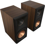 Klipsch RP-600M II Ζεύγος Ηχείων Hi-Fi Βιβλιοθήκης 100W Π20.2xΒ33xΥ40εκ. Καρυδιά